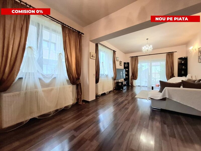 Vila 5 camere Corbeanca, 205mp, curte, 550mp, centrala, panouri & baterie